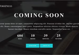 Coming soon Page Template WordPress Coming soon Page Maintenance Mode WordPress org