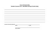 Comments HTML Template 11 Comment Cards Pdf Word Adobe Portable Documents