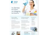 Commercial Cleaning Brochure Templates Cleaning Janitorial Services Flyer Template