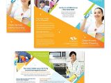 Commercial Cleaning Brochure Templates Cleaning Janitorial Services Tri Fold Brochure Template