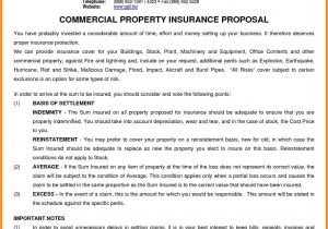 Commercial Insurance Proposal Template Commercial Insurance Proposal Resume Papers