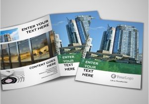Commercial Real Estate Brochure Template Commercial Real Estate Bi Fold Brochure Template