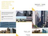 Commercial Real Estate Brochure Template Free Tri Fold Brochure Templates Examples 15 Free