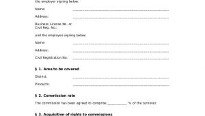 Commission Based Contract Template 12 Commission Agreement Templates Word Pdf Pages