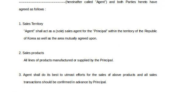 Commission Contract Template 22 Commission Agreement Templates Word Pdf Pages