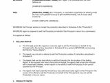 Commission Only Contract Template Commission Sales Agreement Template Word Pdf by