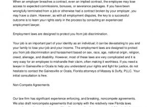 Common Law Employment Contract Template Breach Of Employment Contract Non Compete Lawyers