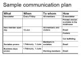 Communications Proposal Template 11 Samples Of Communication Plan Templates Sample Templates