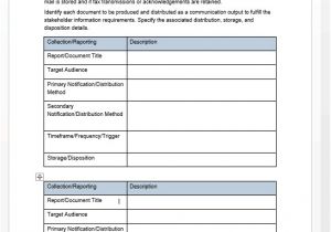 Communications Proposal Template Communication Plan Templates Download Ms Word and Excel