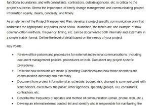 Communications Proposal Template Pin Example Of Communication Plan Doc On Pinterest