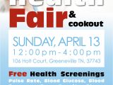 Community Health Fair Flyer Template Shc to Host Community Health Fair