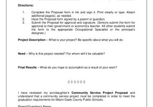 Community Service Project Proposal Template 2018 Project Proposal Template Fillable Printable Pdf