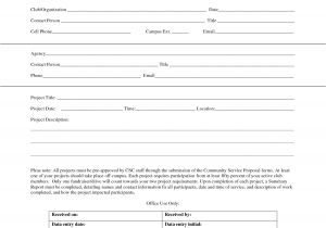 Community Service Proposal Template 10 Best Images Of Service Proposal forms Lawn Care