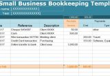 Company Bookkeeping Templates Small Business Bookkeeping Template Spreadsheet