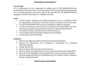 Company Code Of Ethics Template 7 Business Code Of Ethics Policy Templates Free