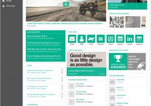 Company Intranet Template Custom Intranet Design Samples and Service Mangoapps