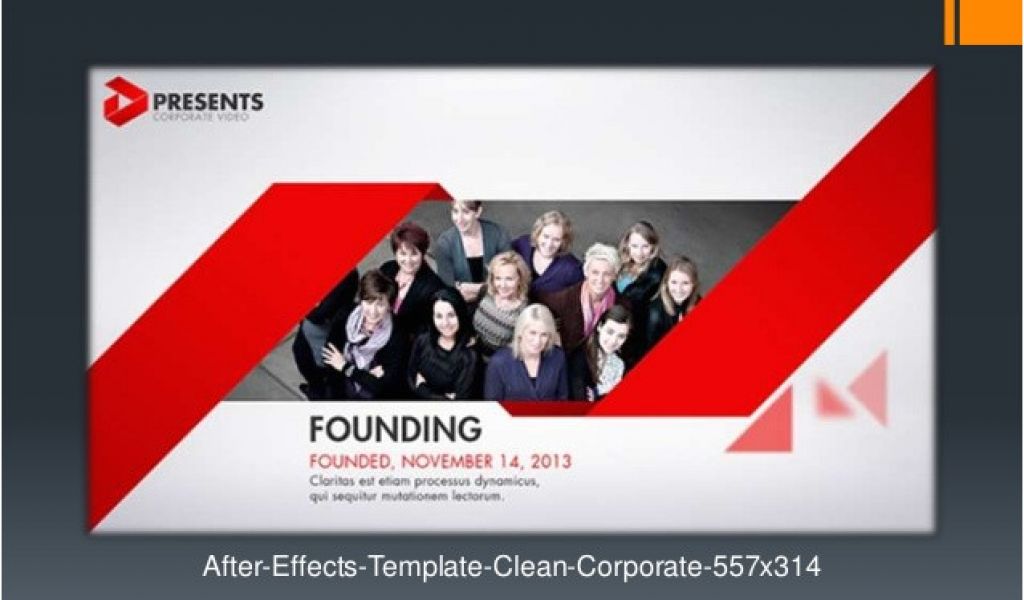 company profile after effects templates free download