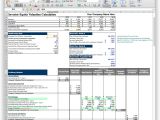 Company Valuation Template Excel Business Plan Financial Model Template Bizplanbuilder