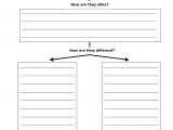 Compare and Contrast Graphic organizer Template the Uncommon Corps In Praise Of Graphic organizers