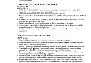 Competitive Resume Sample Competitive Intelligence Manager Resume Samples Velvet Jobs