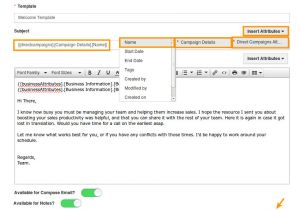 Compose Email Template How Do I Create Email Templates In Direct Campaigns App