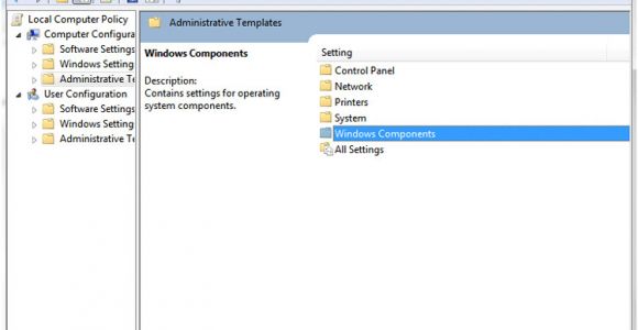 Computer Configuration Administrative Templates Speed Up Indexing In Windows 7 Disable Windows 7 Search