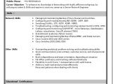 Computer Hardware and Networking Fresher Resume format Resume format for Freshers Networking Engineers Cover