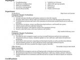 Computer Hardware and Networking Resume Samples Computer Repair Technician Resume Examples Created by