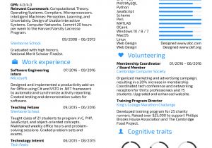 Computer Science Student Resume Student Resume Computer Science Resume Samples Career