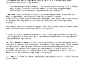 Computer Service Contract Templates Download 42 Free Contract Templates