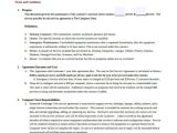 Computer Support Contract Template 19 Maintenance Contract Templates Pages Word Docs