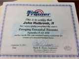 Concealed Carry Certificate Template I Successfully Completed My Ohio Concealed Carry Weapon