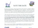 Conference Save the Date Email Template Wording for Save the Date Letters for Non Profits Party
