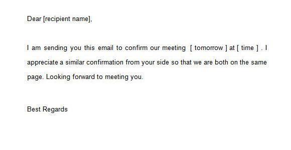 Confirm Conference Call Email Template 10 Confirmation Email Samples Pdf Word Psd