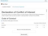 Conflict Of Interest Declaration Template Declaration Module Conflict Of Interest Coi and Non