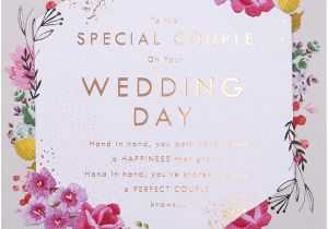 Congrats On Your Marriage Card Amazon Com Special Couple Wedding Congratulations Card