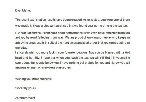 Congratulations Email Template Sample Congratulation Letter 10 Free Documents Download
