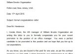 Congratulations Email Template Sample formal Letters 17 Free Documents Download In Pdf