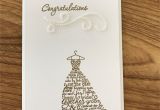 Congratulations On Your Marriage Card Stampin Up Gold Embossed Wedding Card Karte Hochzeit