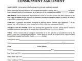 Consignment Sales Contract Template 11 Sample Consignment Agreements Word Pdf