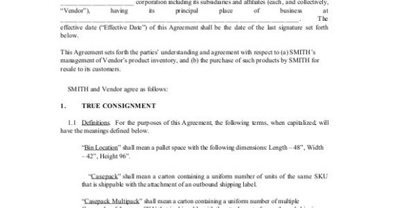 Consignment Stock Contract Template 12 Sample Consignment Agreement Templates Word Pdf