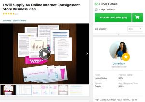 Consignment Store Business Plan Template Online Internet Consignment Store Business Plan Business