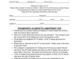 Consignment Store Contract Template Clothing Consignment Contract Template Scope Of Work