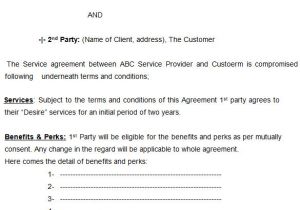 Consignment Store Contract Template Consignment Contract Template 5 Free Word Pdf Documents