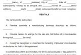 Consignment Store Contract Template Consignment Contract Template 7 Free Word Pdf