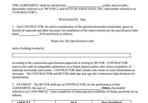Construction Remodel Contract Template 12 Remodeling Contract Templates Pages Docs Word