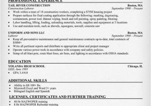 Construction Resume Templates Resume Sample Construction Resumes Pinterest Resume