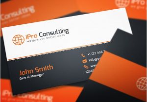 Consultant Business Cards Templates Free Psd Ipro Consulting Business Cards