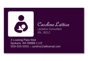 Consultant Business Cards Templates Lactation Consultant Business Card Lactation Consultant