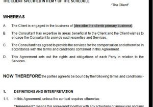 Consulting Contract Template Canada Consultant Contract Template Australia Templates